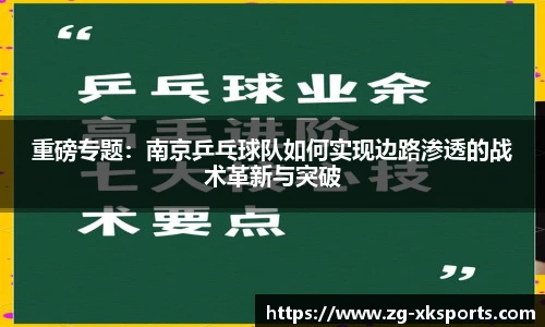 重磅专题:南京乒乓球队如何实现边路渗透的战术革新与突破